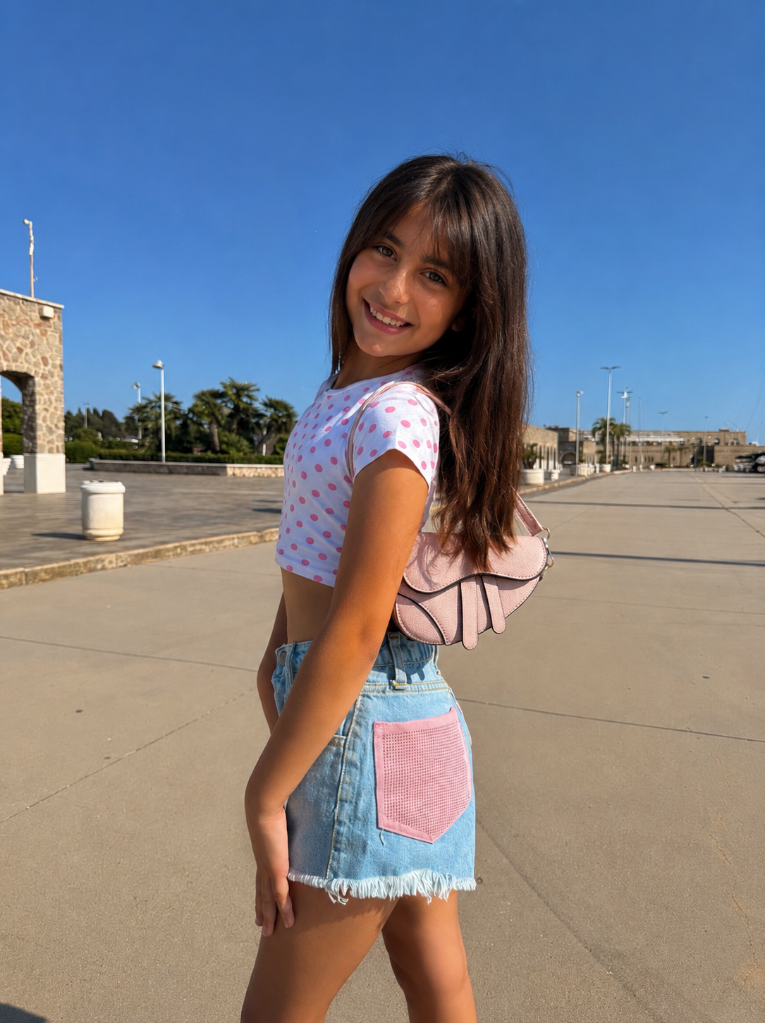 Denim pink