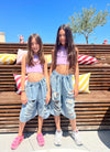 Denim strappati