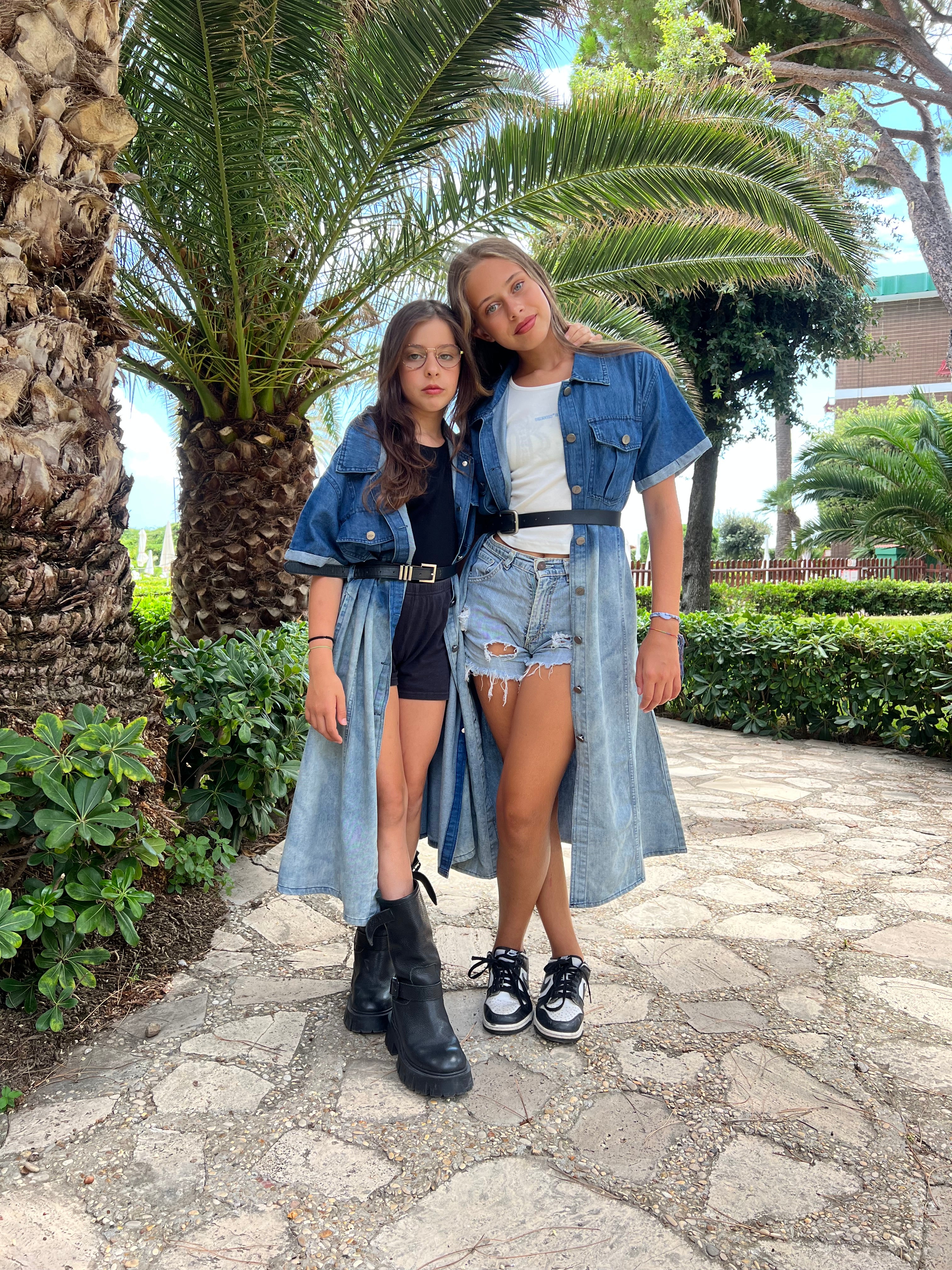 Abito in denim