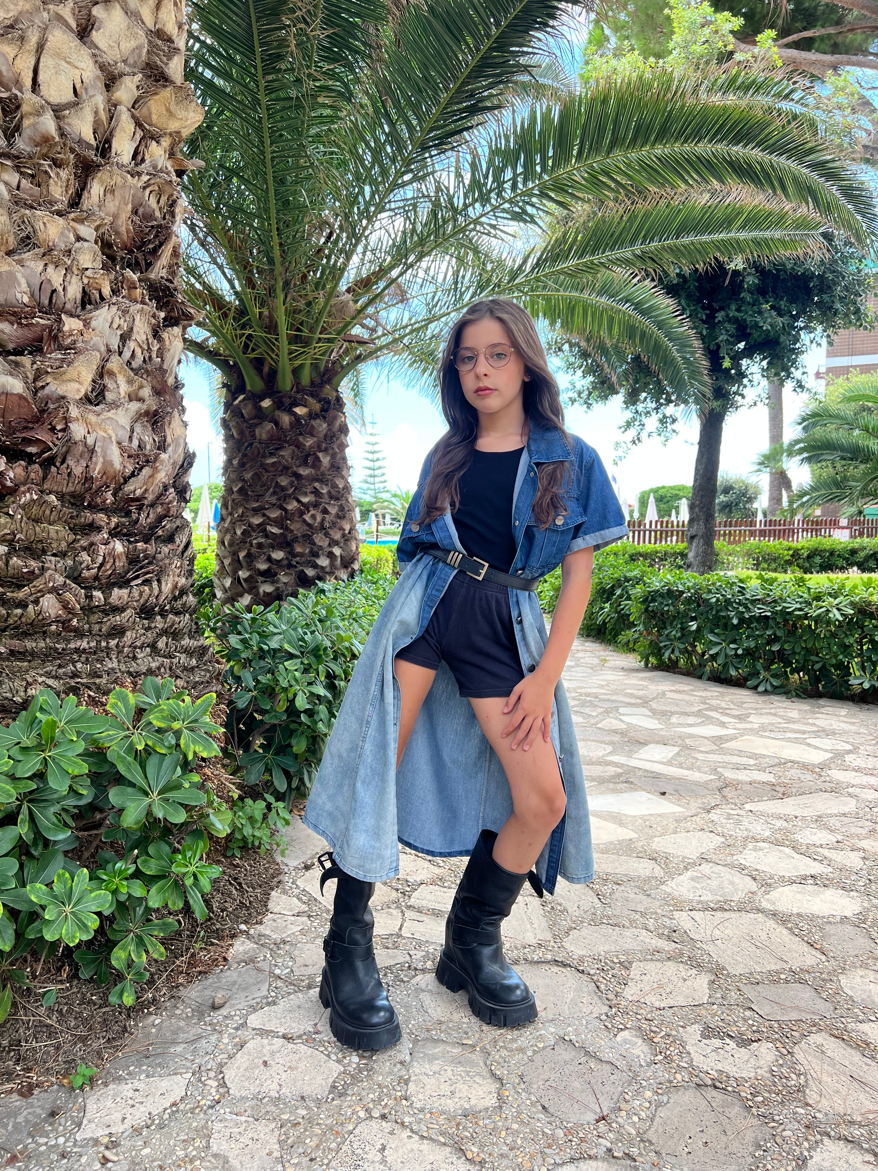 Abito in denim