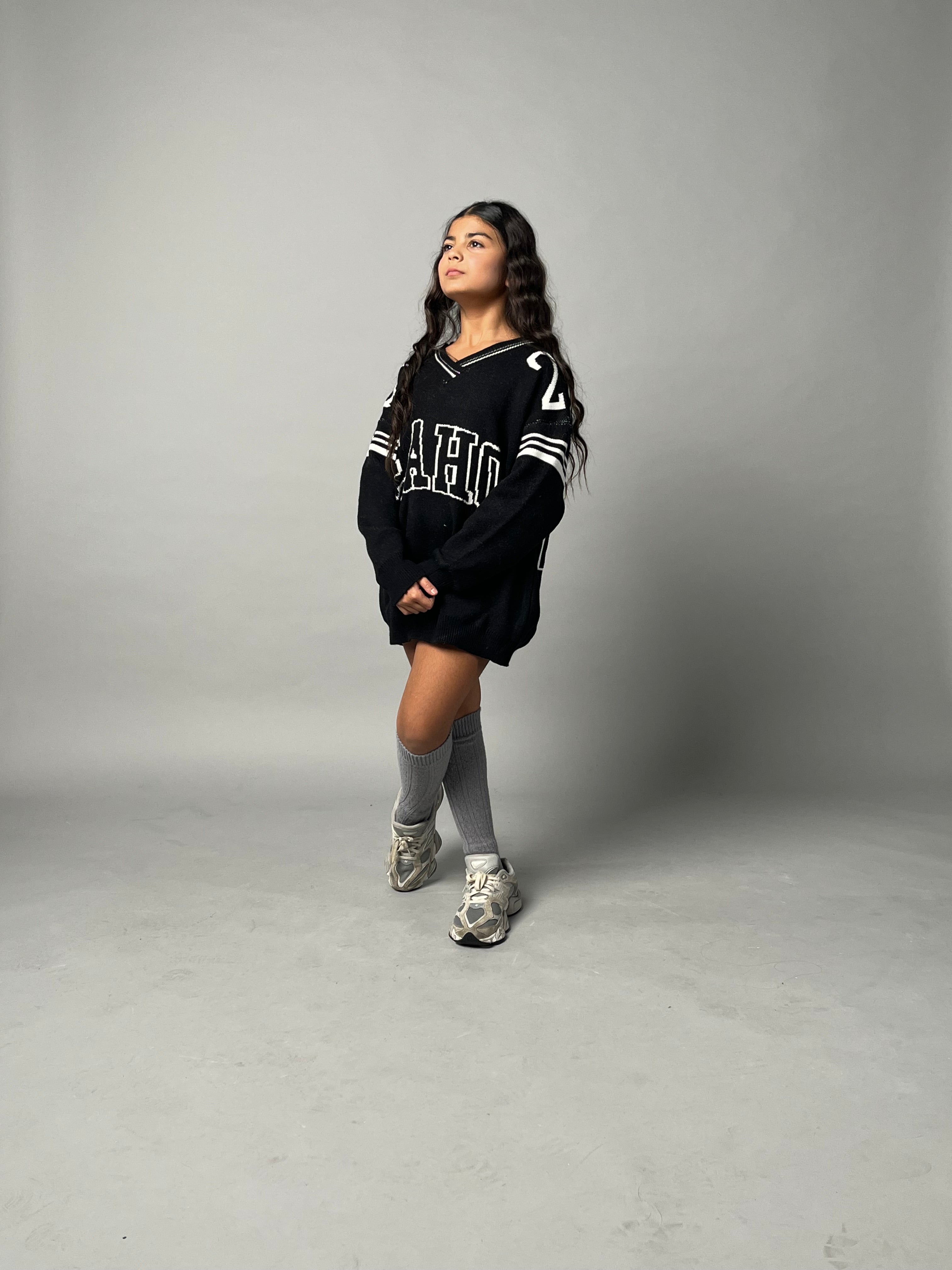 Maglione over/mini dress