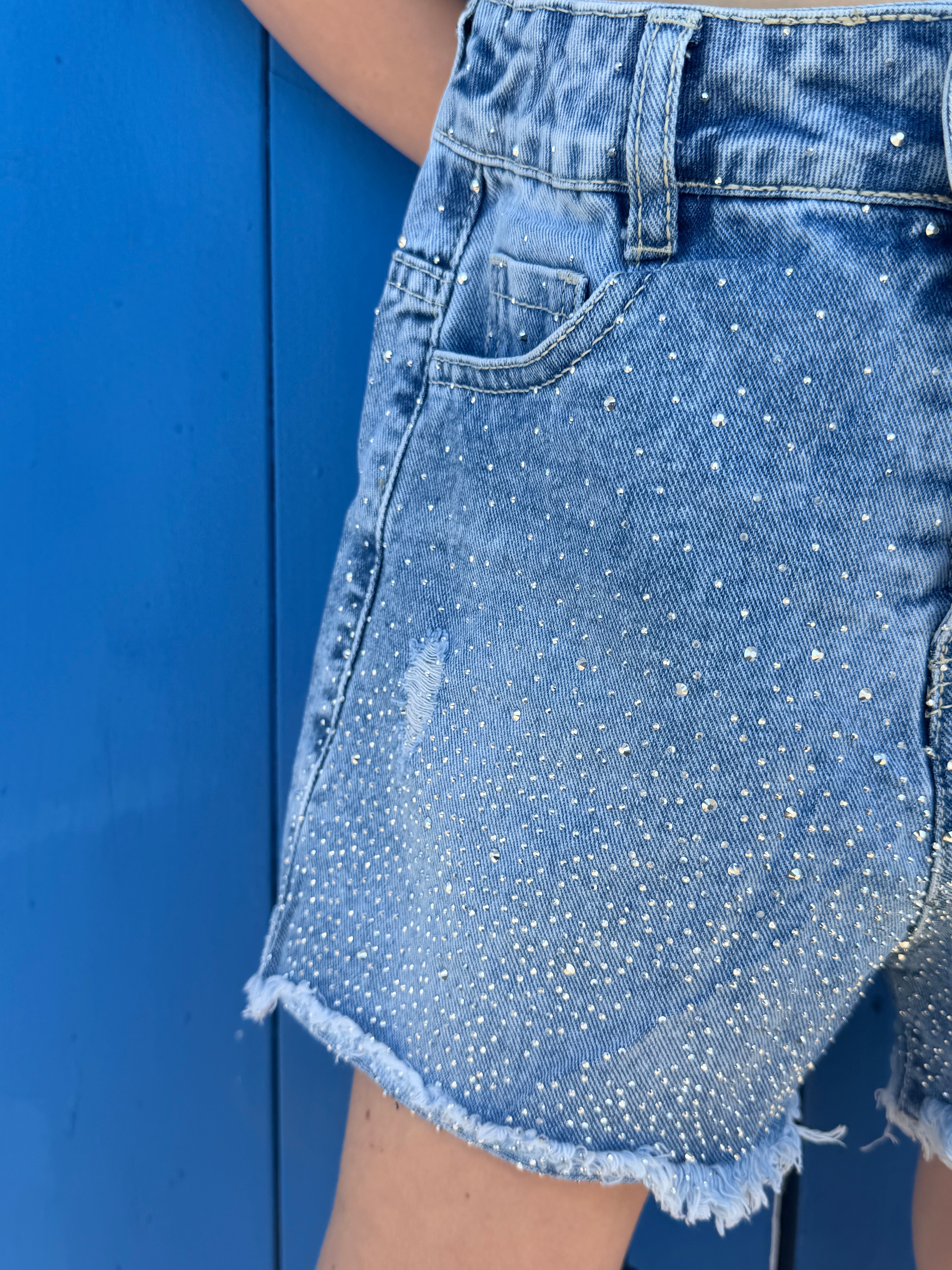Glitter shorts
